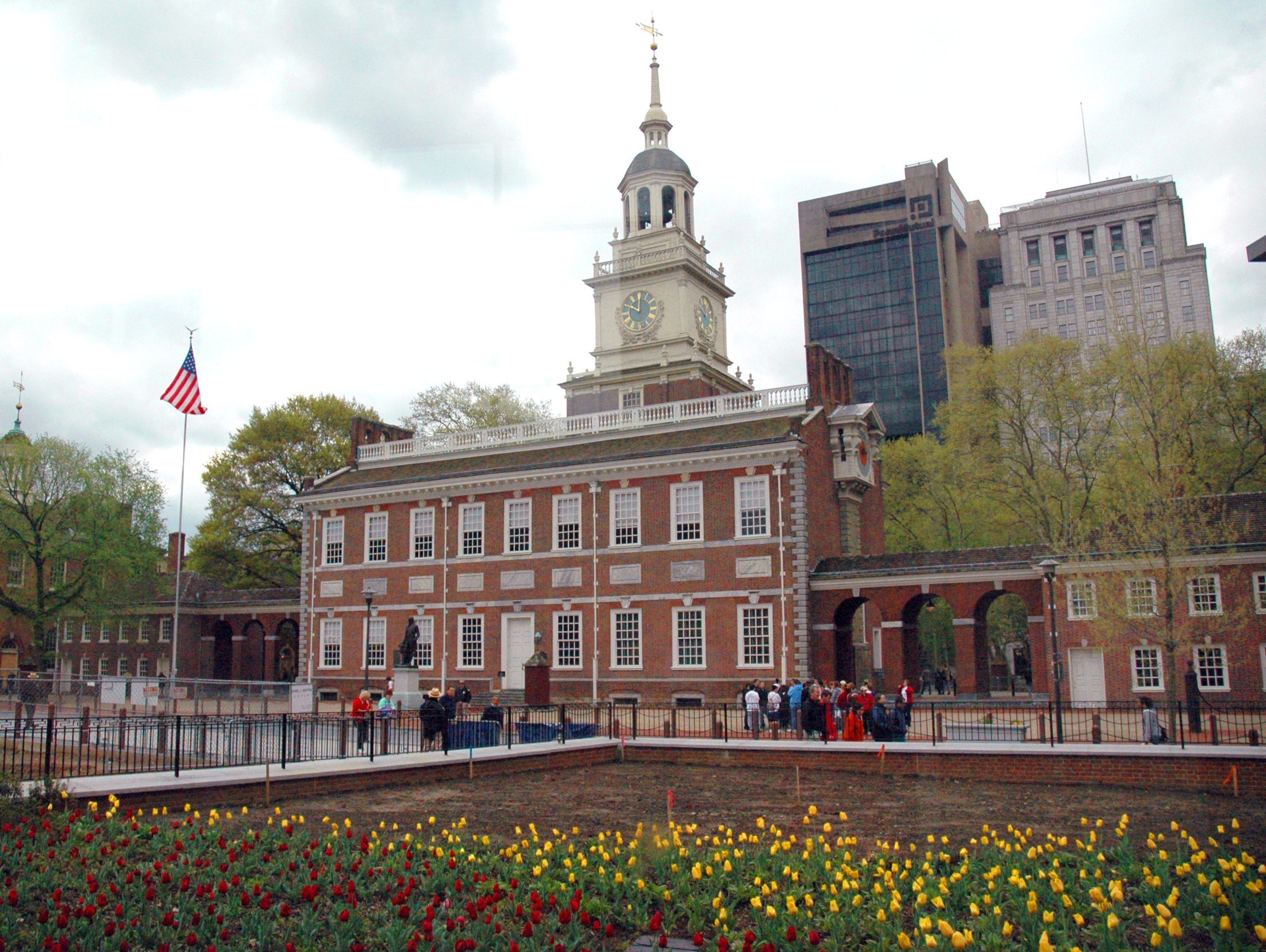 Independence Hall, the building where the important letter was signed